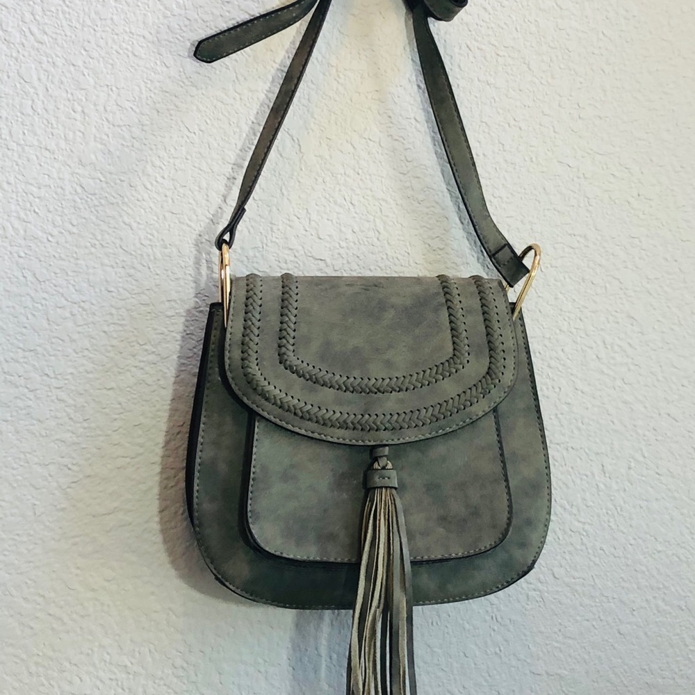 Frank Sarto Rex saddle cross body bag